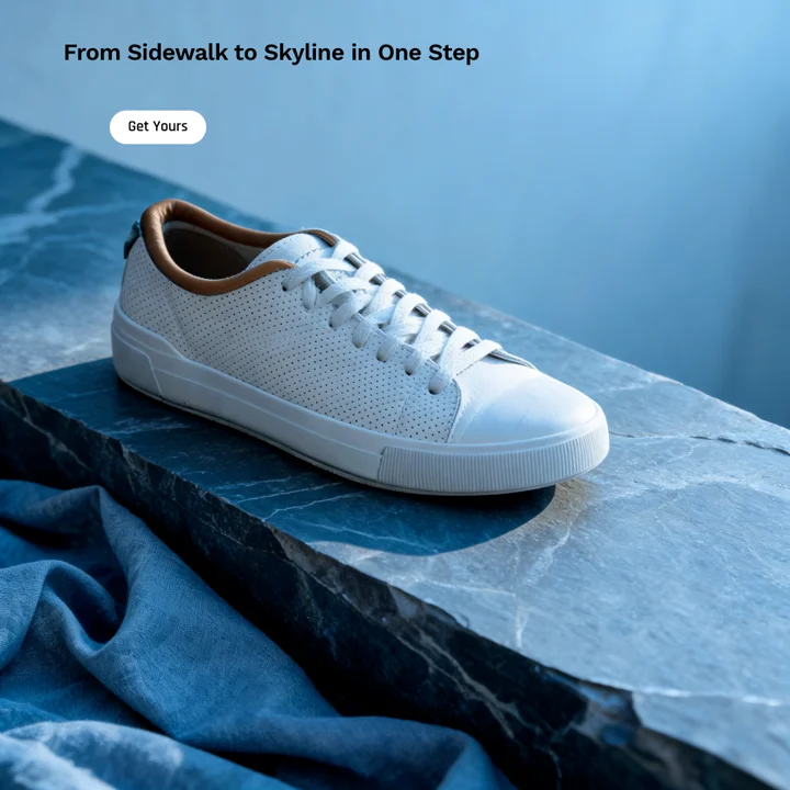 Slate sneaker ad